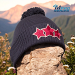 Ziemas Cepure M Pro Series Pelēka 3x Zvaigznes