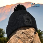 Ziemas Cepure M Pro Series Melna Ģērbonis