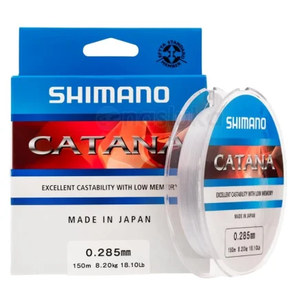 monofila aukla shimano catana, pludins