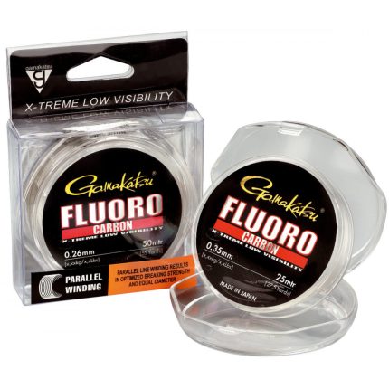 gamakatsu fluorokarbons asaru copei un zandartu, atvadas pavadas materials, asari, zandarti, fluriks