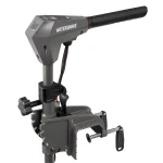 elektromotors uzstādāms uz laivas tranša