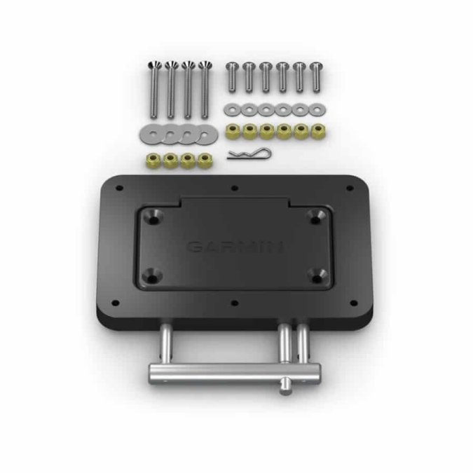 atra montazas plaksne elektromotoriem garmin force kraken