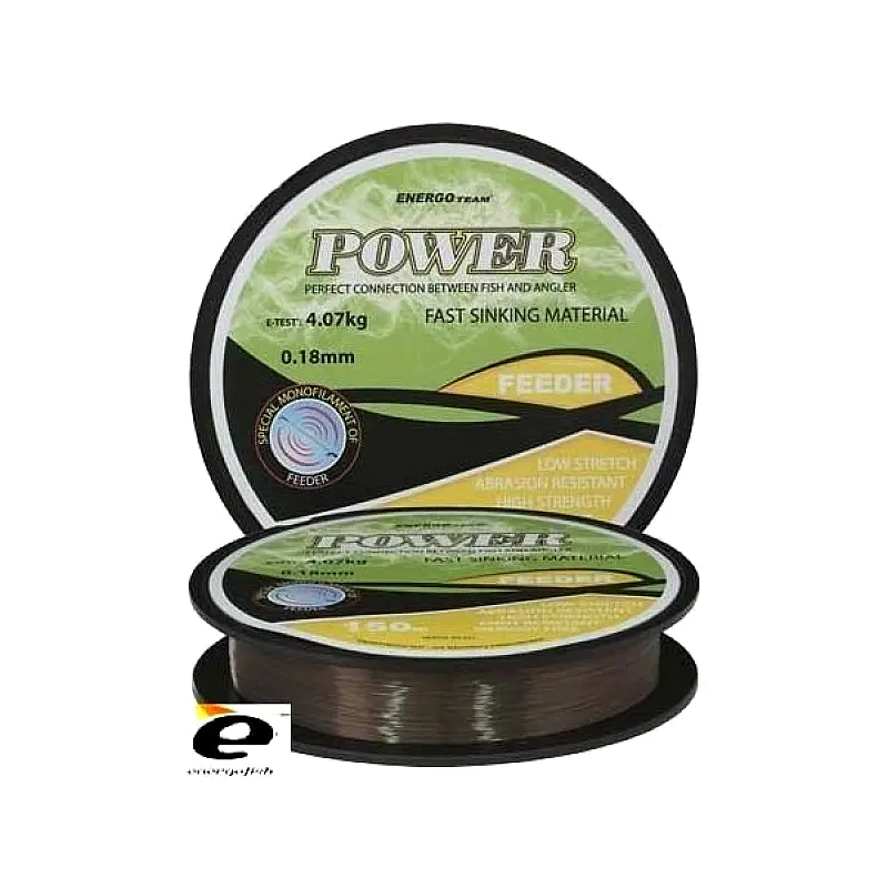 Energo-Team-POWER-FEEDER-150m Monofīlā aukla Energo Team Power Feeder 150m