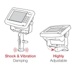 RAM Stiprinājuma Komplekts C lode-38mm D63mm Regular Arm - Image 6
