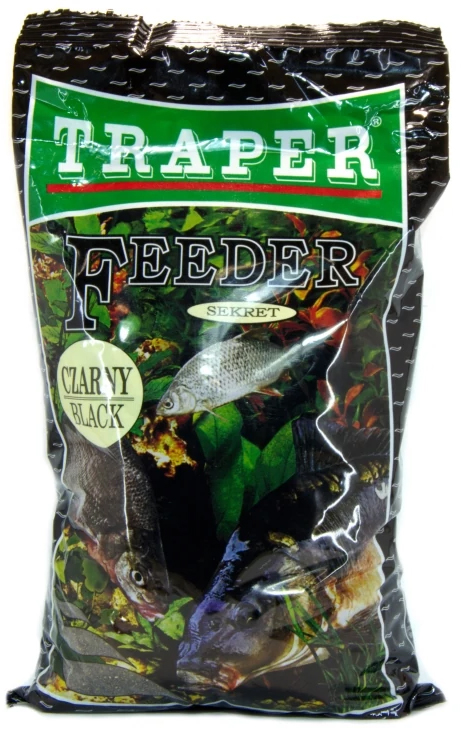 Barība Traper Feeder Black 1kg