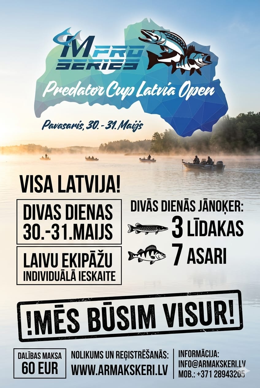 M Pro Series Predator Cup Latvia Open 2026