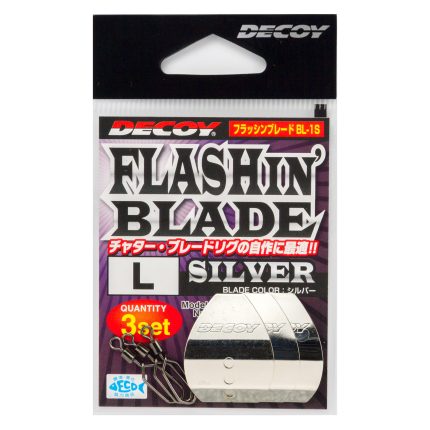 Čaterbaita Lāpstiņa Decoy BL-1S Flashin Blade Silver