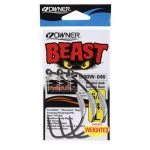 Āķi Owner Weighted Shank TwistLock Beast