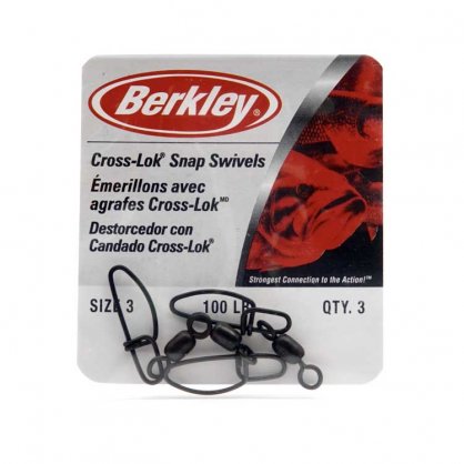 Sakabe Berkley Cross-Lok Snap Swivels