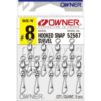 Sakabe Owner Hooked Snap Swivel