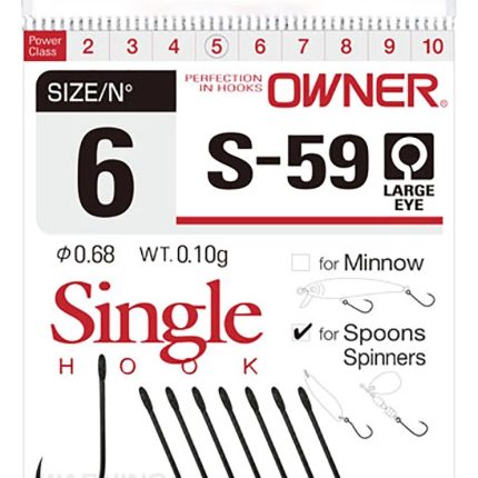 Āķi Owner S-59 Single Hook