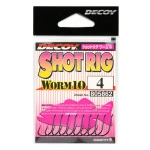 Āķi Decoy Worm 10 Shot Rig