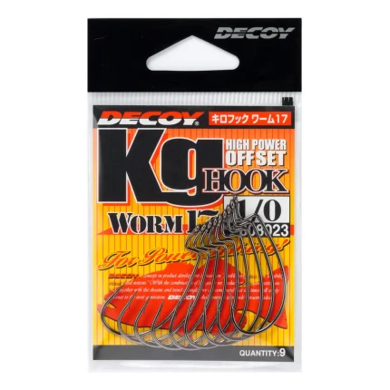 Āķi Decoy Worm 17 KG Offset Hook