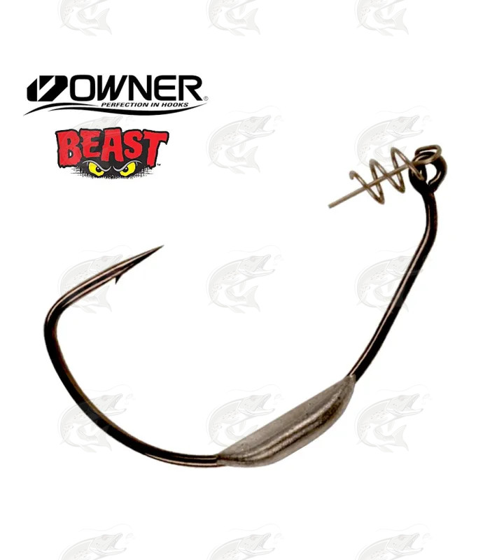 Āķi Owner Weighted Shank TwistLock Beast
